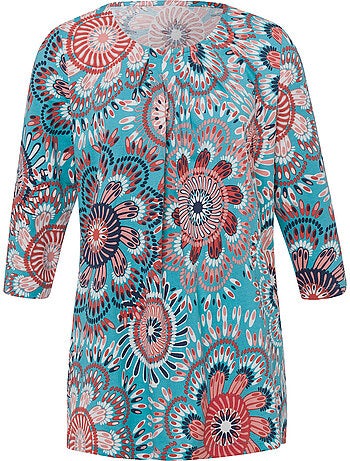 T-shirt Long Longueur Amovible - Taille Standard - Moda Vilona