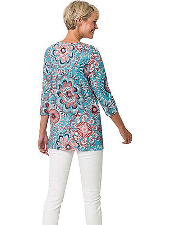 T-shirt Long Longueur Amovible - Taille Standard - Moda Vilona