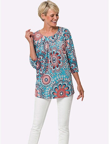 T-shirt Long Longueur Amovible - Taille Standard - Moda Vilona