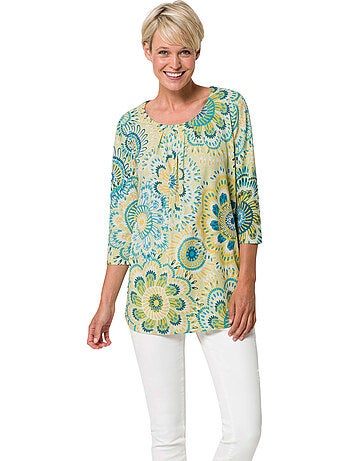 T-shirt Long Longueur Amovible - Taille Standard - Moda Vilona