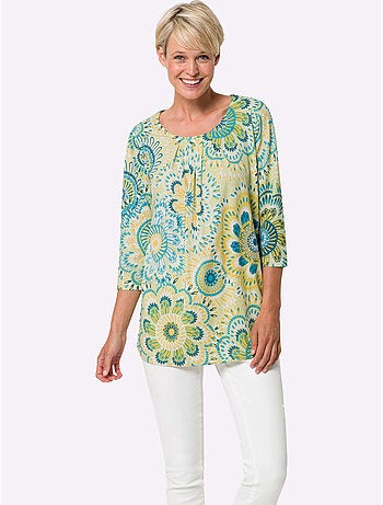 T-shirt Long Longueur Amovible - Taille Standard - Moda Vilona