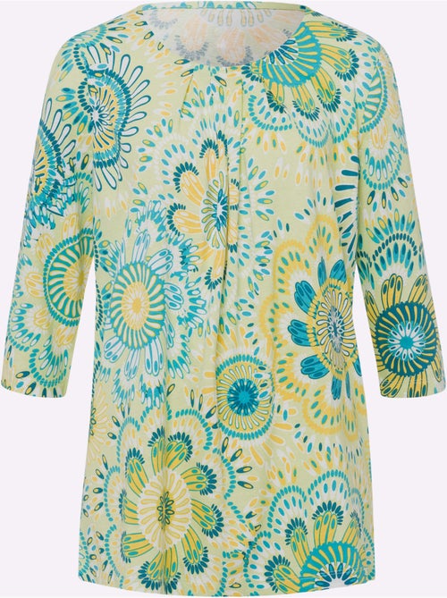 T-shirt Long Longueur Amovible - Taille Standard - Moda Vilona - Kiabi