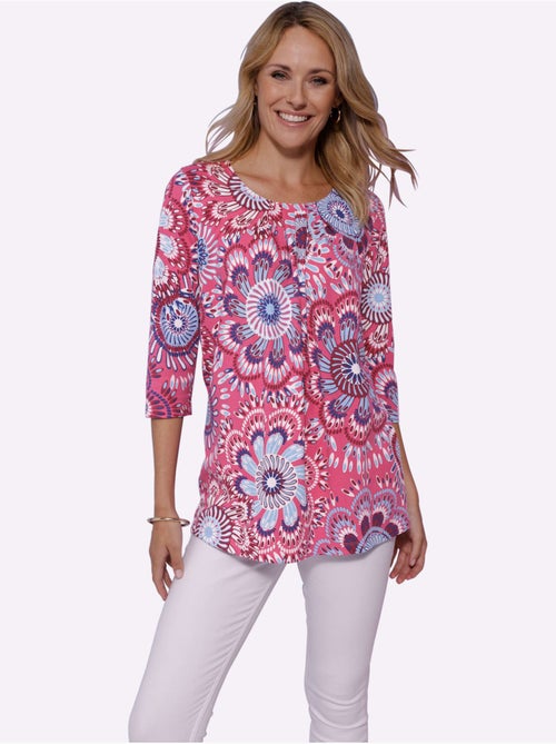 T-shirt Long Longueur Amovible - Taille Standard - Moda Vilona - Kiabi T-shirt Long Longueur Amovible - Taille Standard - Moda Vilona - Kiabi