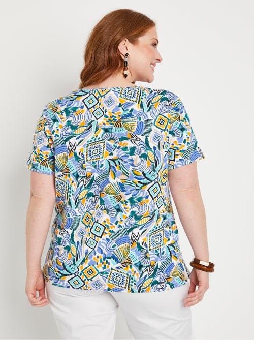 T-shirt long manches courtes - Kiabi T-shirt long manches courtes - Kiabi