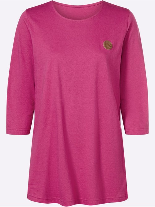 T-shirt Long Pur Coton - Taille Standard - Moda Vilona - Kiabi T-shirt Long Pur Coton - Taille Standard - Moda Vilona - Kiabi