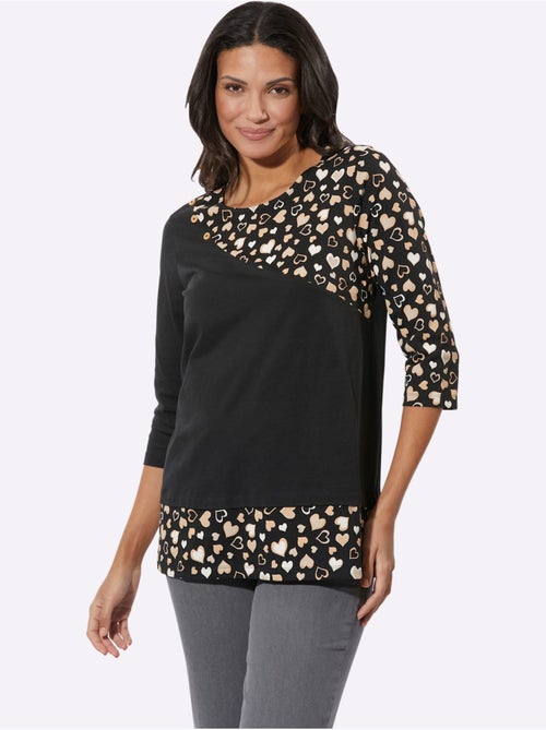 T-shirt Long Pur Coton - Taille Standard - Moda Vilona - Kiabi T-shirt Long Pur Coton - Taille Standard - Moda Vilona - Kiabi