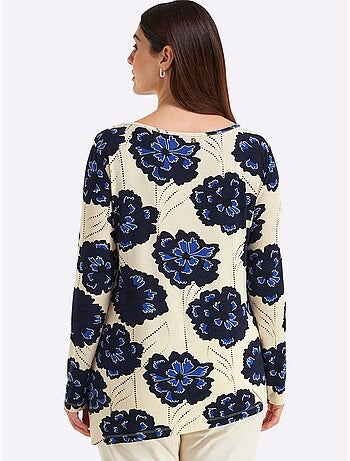 T-shirt Long Style Superposé - Taille Standard - Sheego