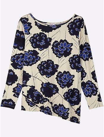 T-shirt Long Style Superposé - Taille Standard - Sheego