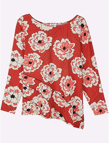 T-shirt Long Style Superposé - Taille Standard - Sheego