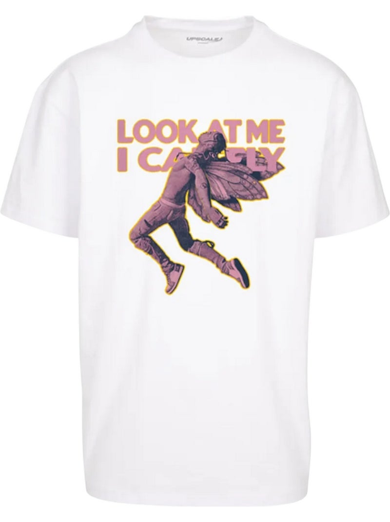 T-shirt look - mister tee Blanc - Kiabi