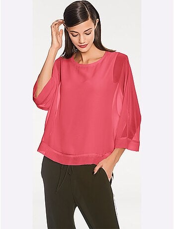 T-shirt Look Ample Tendance - Taille Standard - Helline