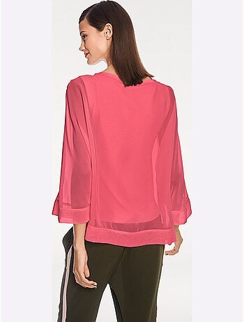 T-shirt Look Ample Tendance - Taille Standard - Helline