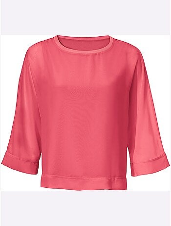 T-shirt Look Ample Tendance - Taille Standard - Helline
