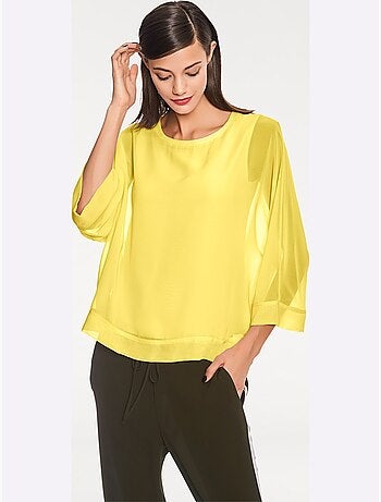 T-shirt Look Ample Tendance - Taille Standard - Helline