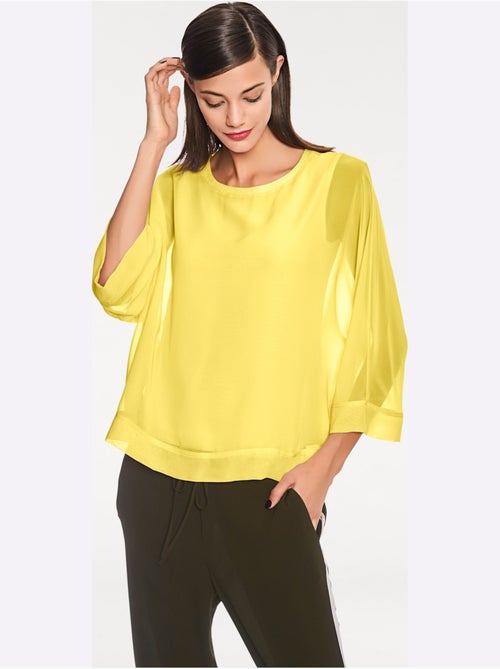 T-shirt Look Ample Tendance - Taille Standard - helline - Kiabi