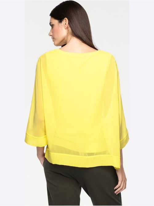 T-shirt Look Ample Tendance - Taille Standard - helline - Kiabi