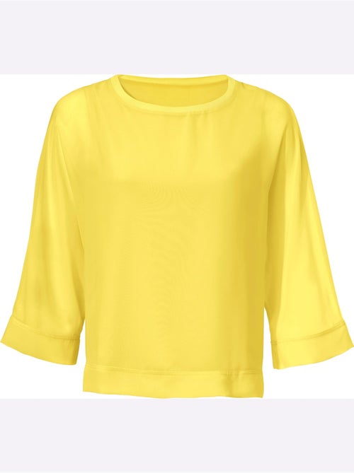 T-shirt Look Ample Tendance - Taille Standard - helline - Kiabi