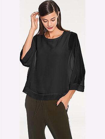 T-shirt Look Ample Tendance - Taille Standard - Helline