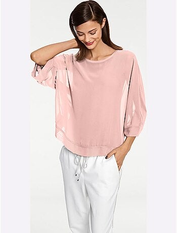 T-shirt Look Ample Tendance - Taille Standard - Helline