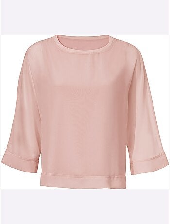 T-shirt Look Ample Tendance - Taille Standard - Helline