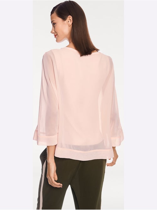 T-shirt Look Ample Tendance - Taille Standard - helline - Kiabi