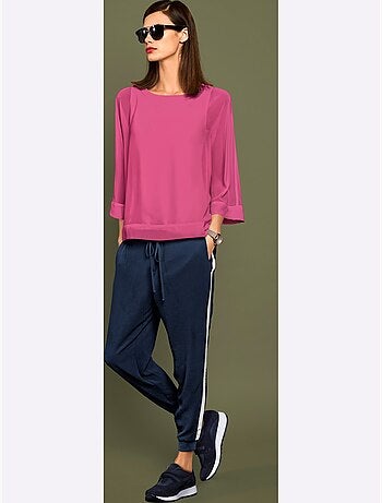 T-shirt Look Ample Tendance - Taille Standard - Helline