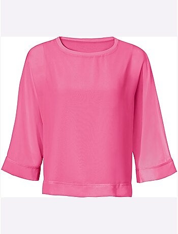 T-shirt Look Ample Tendance - Taille Standard - Helline