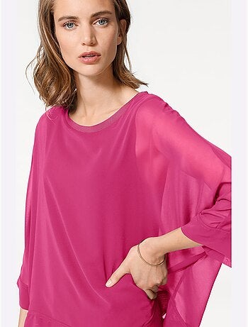 T-shirt Look Ample Tendance - Taille Standard - Helline