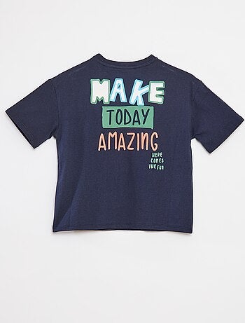 T-shirt loose à manches courtes