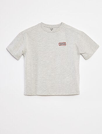 T-shirt loose à manches courtes