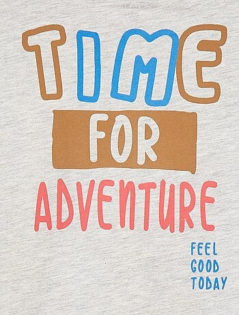 T-shirt loose à manches courtes