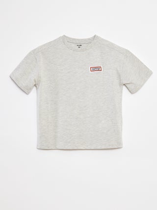 T-shirt loose à manches courtes
