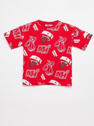 T-shirt loose à manches courtes 'NBA'