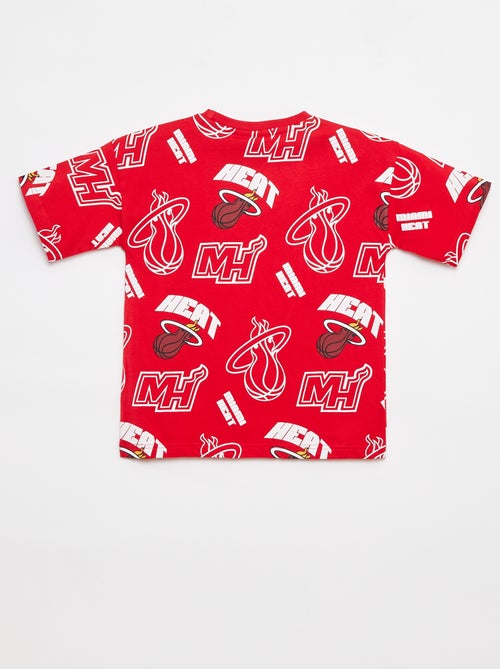 T-shirt loose à manches courtes 'NBA' - Kiabi