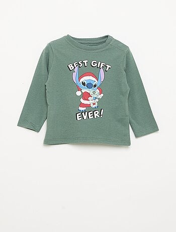 T-shirt loose à manches longues 'Disney' 'Stitch'