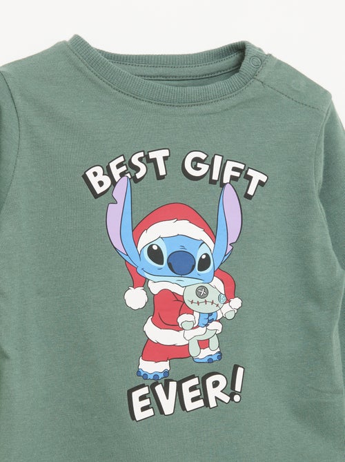 T-shirt loose à manches longues 'Disney' 'Stitch' - Kiabi