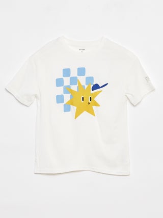 T-shirt loose avec animation - Grafik Edition
