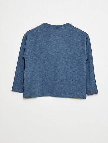 T-shirt loose avec poche kangourou