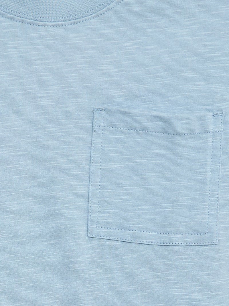 T-shirt loose Bleu - Kiabi