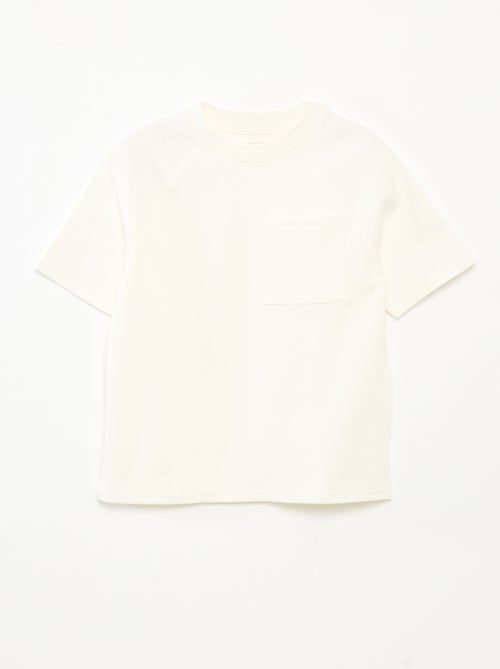 T-shirt loose en coton - Kiabi