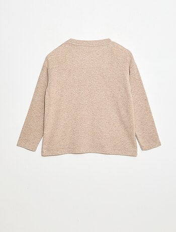 T-shirt loose fit avec animation poitrine