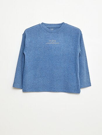 T-shirt loose fit avec animation poitrine