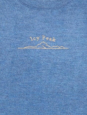 T-shirt loose fit avec animation poitrine