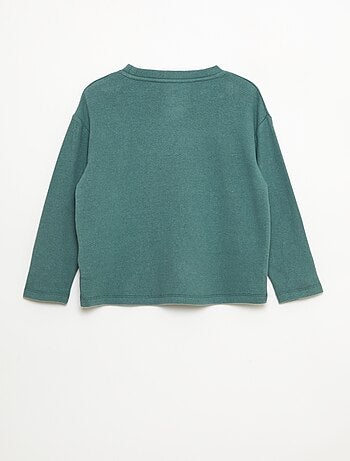 T-shirt loose fit avec animation poitrine