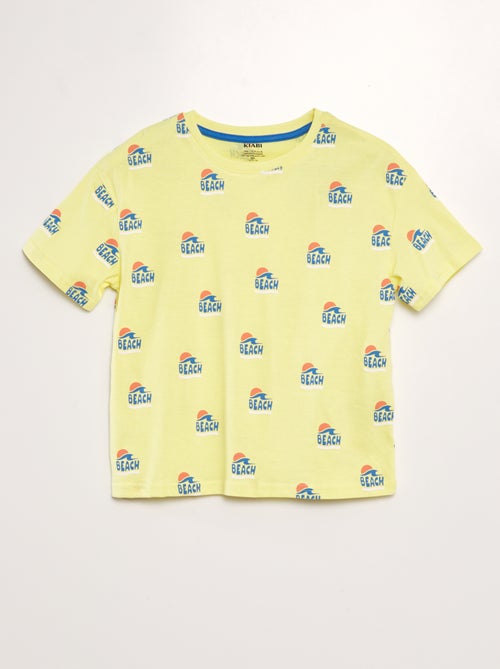 T-shirt loose imprimé - Kiabi