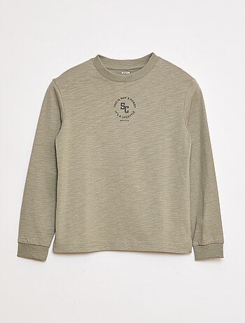 T-shirt loose imprimé skate