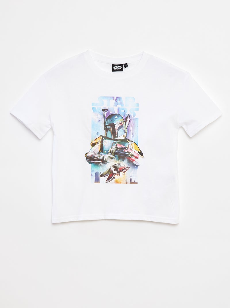 T-shirt loose 'Star Wars' BLANC - Kiabi