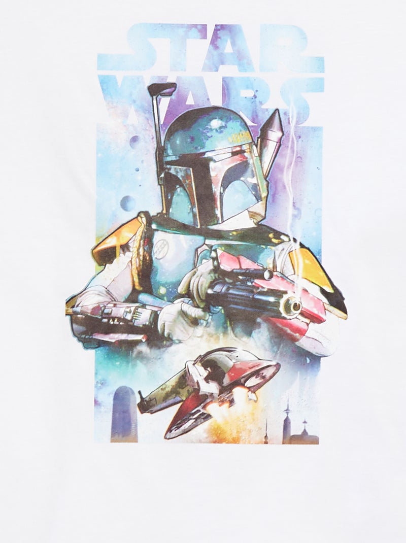 T-shirt loose 'Star Wars' BLANC - Kiabi