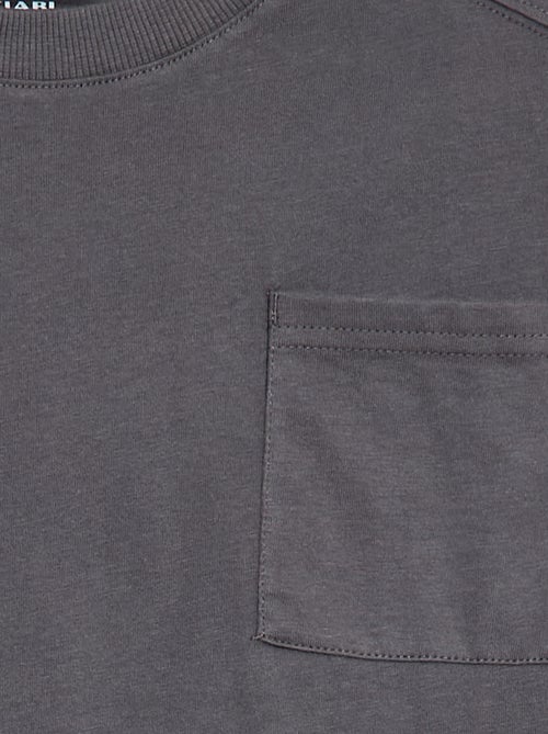 T-shirt loose uni - Kiabi