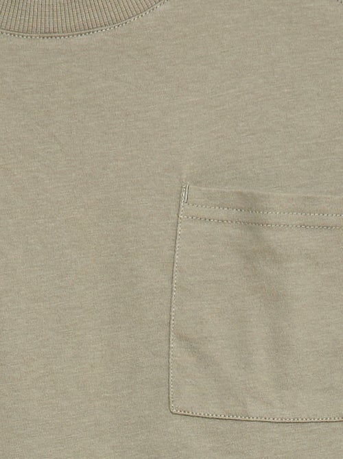 T-shirt loose uni - Kiabi
